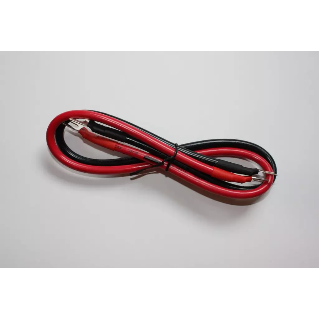 Obrázek produktu Propojovací kabely pro baterie, měniče, d.50cm, 25mm2, 2x vidlička M8 - pár (3WR-RVV25UT25-8)