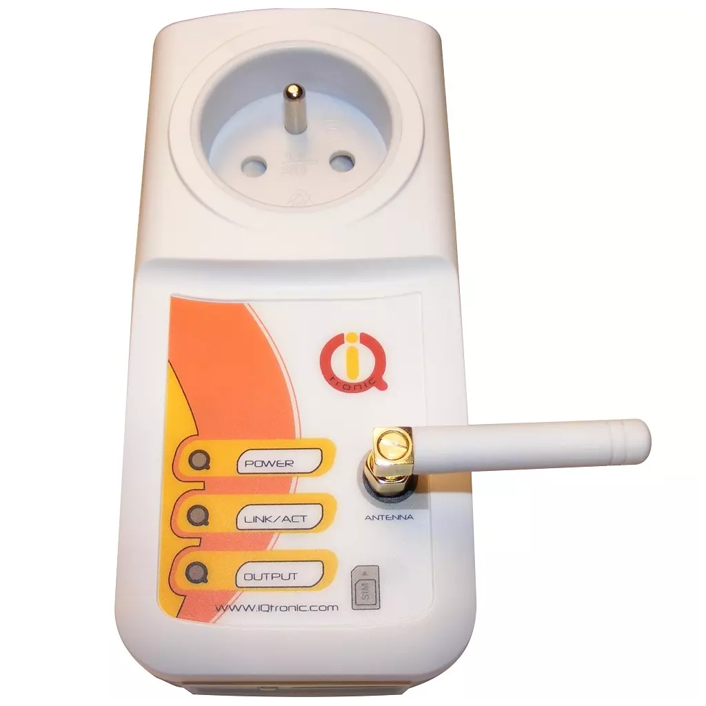 Obrázek produktu IQtronic IQTS-GI550 Inteligentní GSM zásuvka, LAN