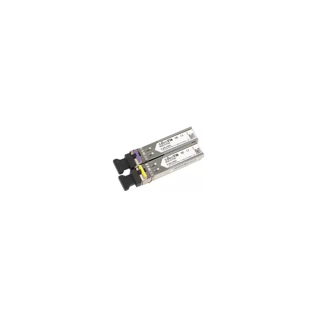 Obrázek produktu MikroTik SFP optický modul S-45/54LC80D, SM, 80km, 1.25G (pár)