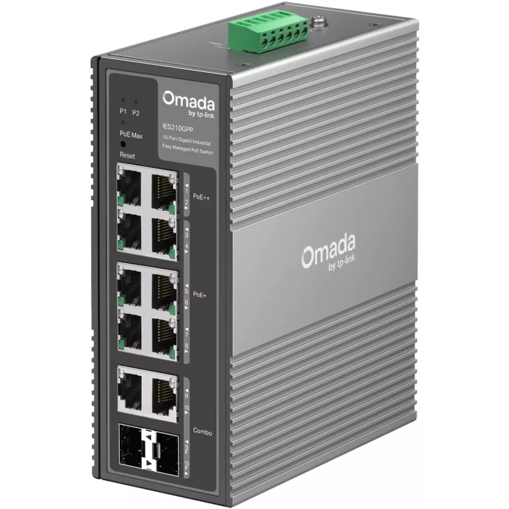 Obrázek produktu IES210GPP Omada Industr Easy man.switch