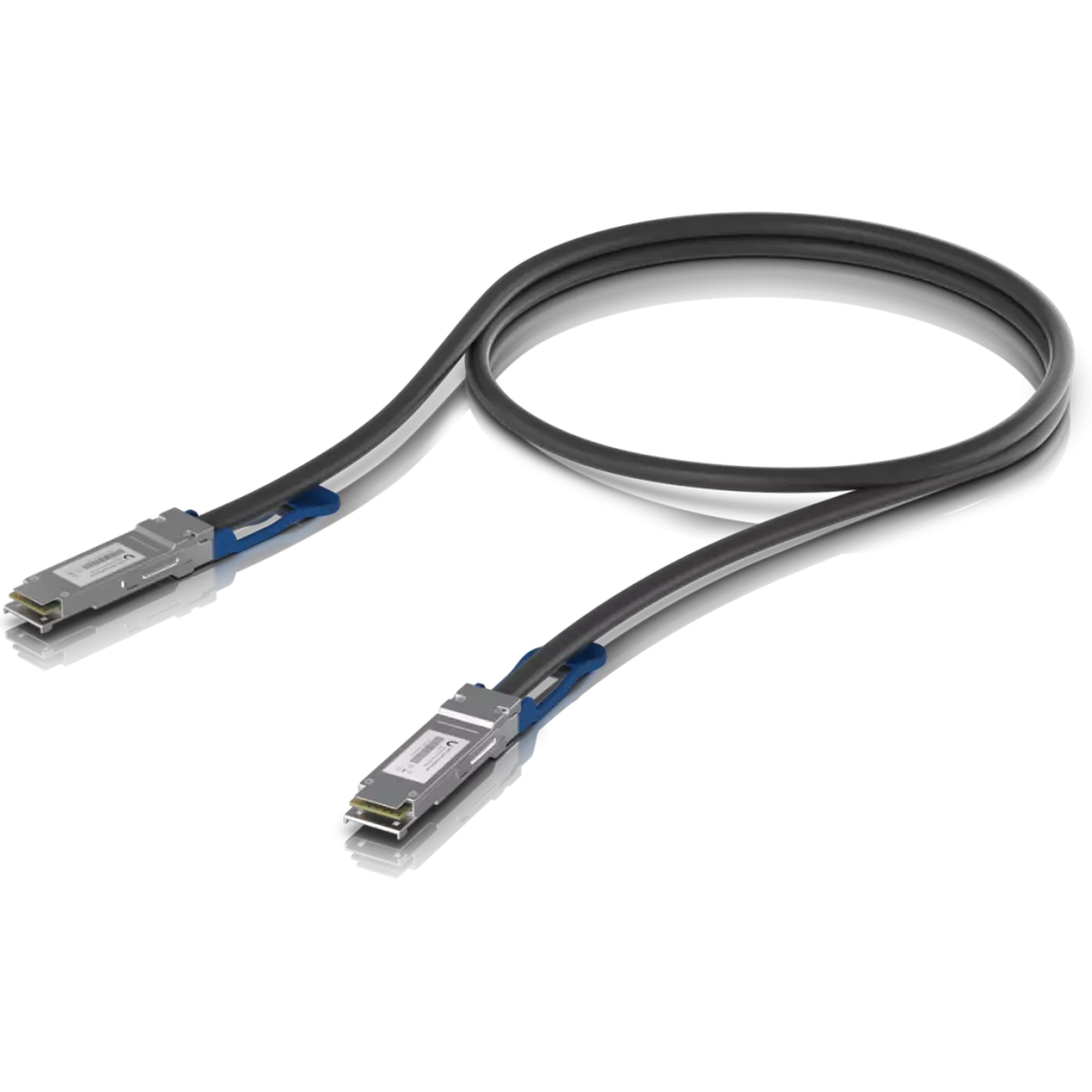 Obrázek produktu Ubiquiti UACC-DAC-QSFP28-0.5M, DAC kabel, 100 Gbps, 0.5m
