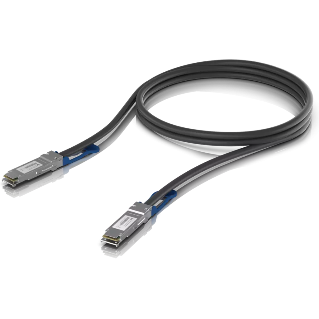 Obrázek produktu Ubiquiti UACC-DAC-QSFP28-1M, DAC kabel, 100 Gbps, 1m