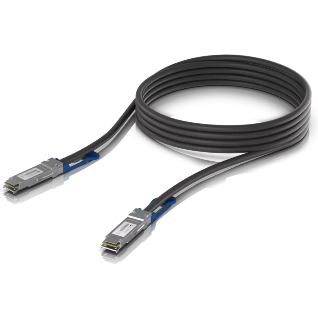 Obrázek produktu Ubiquiti UACC-DAC-QSFP28-3M, DAC kabel, 100 Gbps, 3m