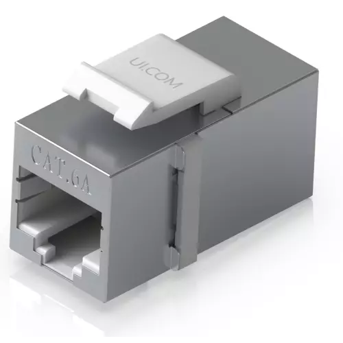obrázek produktu Ubiquiti UACC-Keystone-Coupler-C6A spojka RJ45, Cat6a (12ks)
