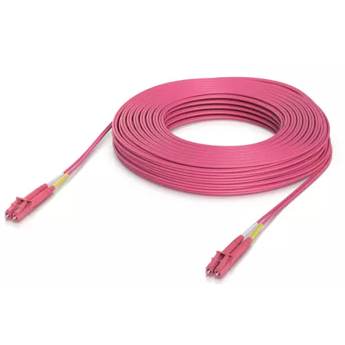 obrázek produktu Ubiquiti UACC-OFC-M2-LULU-30M - optický patch cord LCupc/LCupc, Duplex, Multi-mode 50/125, 30m