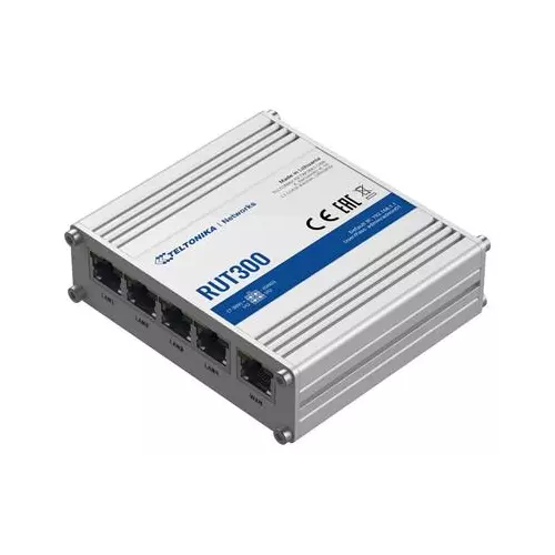 obrázek produktu Teltonika RUT300 Průmyslový Ethernetový Router