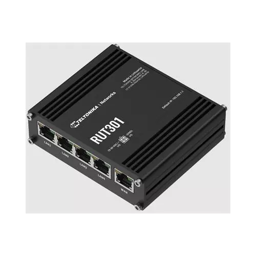 obrázek produktu Teltonika RUT301 Průmyslový Ethernetový Router