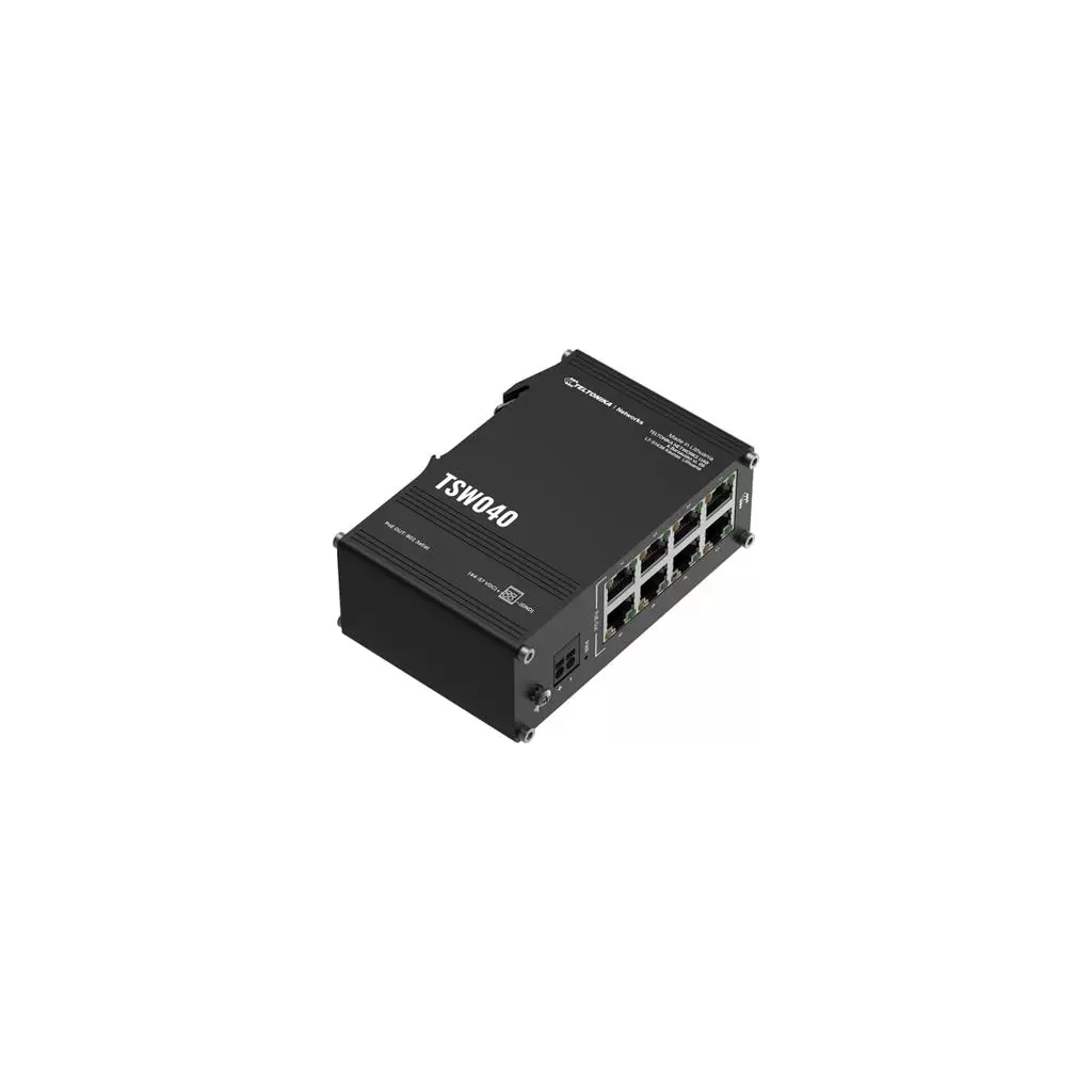 Obrázek produktu Teltonika TSW040 8 portový PoE+ Switch
