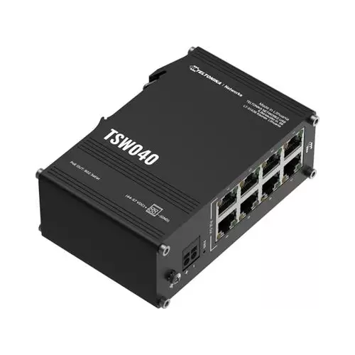 obrázek produktu Teltonika TSW040 8 portový PoE+ Switch