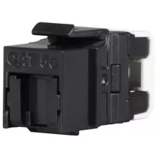 obrázek produktu Solarix rychlozařezávací keystone CAT5E UTP RJ45, černý, pro kleště SXKJ-NA-BU
