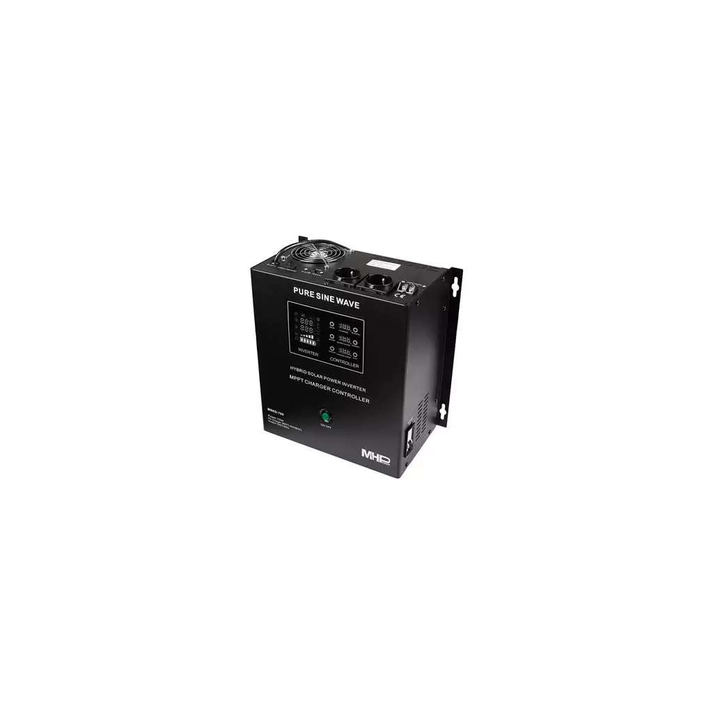 Obrázek produktu Záložní zdroj MHPower MSKD-700-12, UPS, 700W, čistý sinus, 12V, solární regulátor MPPT