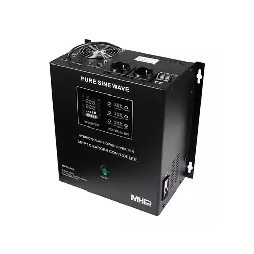obrázek produktu Záložní zdroj MHPower MSKD-700-12, UPS, 700W, čistý sinus, 12V, solární regulátor MPPT