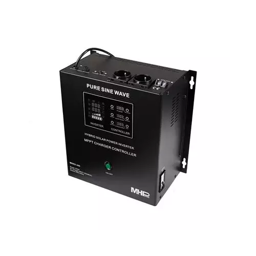 obrázek produktu Záložní zdroj MHPower MSKD-300-12, UPS, 300W, čistý sinus, 12V, solární regulátor MPPT