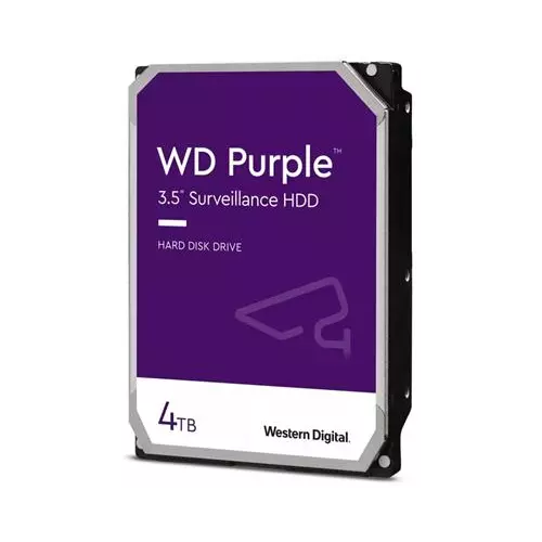 obrázek produktu WD PURPLE 4TB / WD43PURZ / SATA III / Interní 3,5"/ 256MB