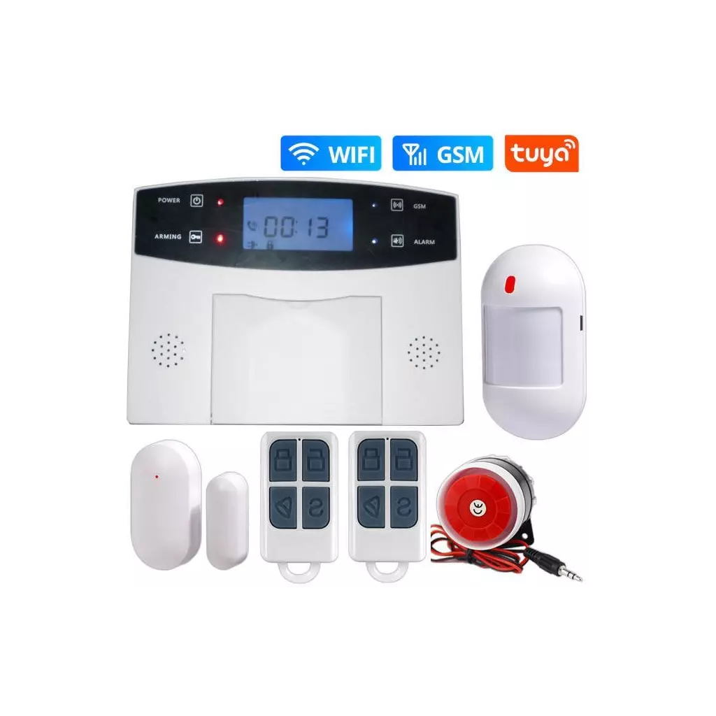 Obrázek produktu Bezdrátový alarm GSM+wifi Tuya W200