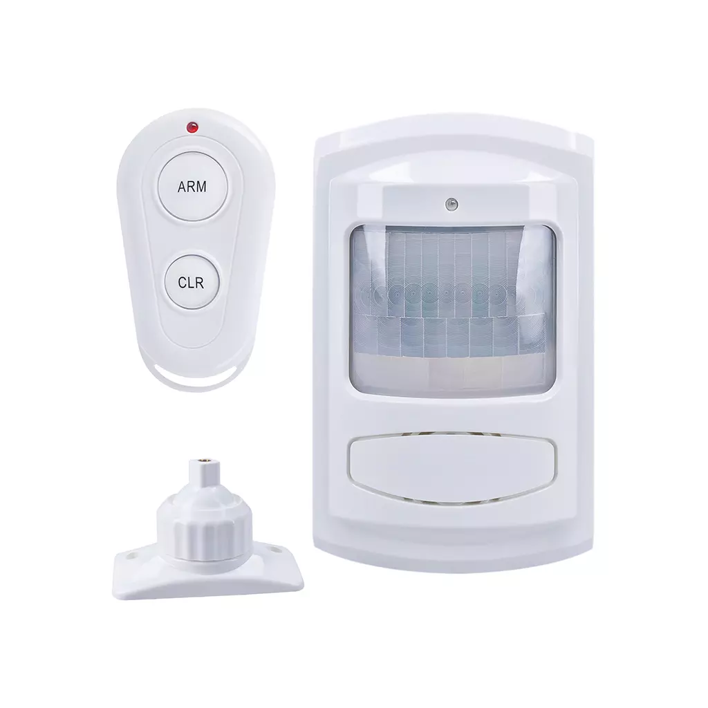Obrázek produktu Solight GSM alarm, pohybový senzor, dálk. ovl., bílý