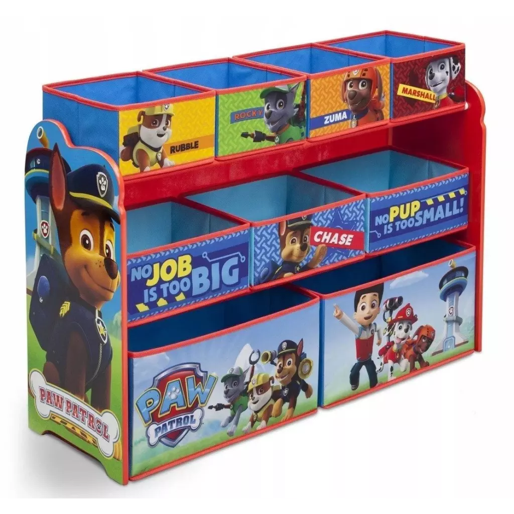 Obrázek produktu Organizér na hračky Paw Patrol - velký