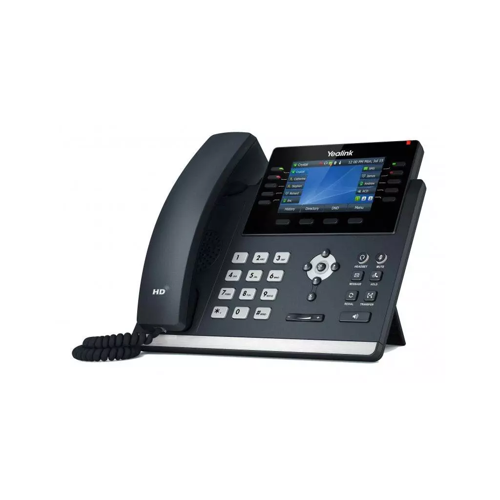 Obrázek produktu SIP-T46U - Yealink IP telefon, 16x SIP ůčtů, PoE, 4,3