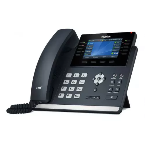 obrázek produktu SIP-T46U - Yealink IP telefon, 16x SIP ůčtů, PoE, 4,3" LCD, 27 prog.tl., GigE