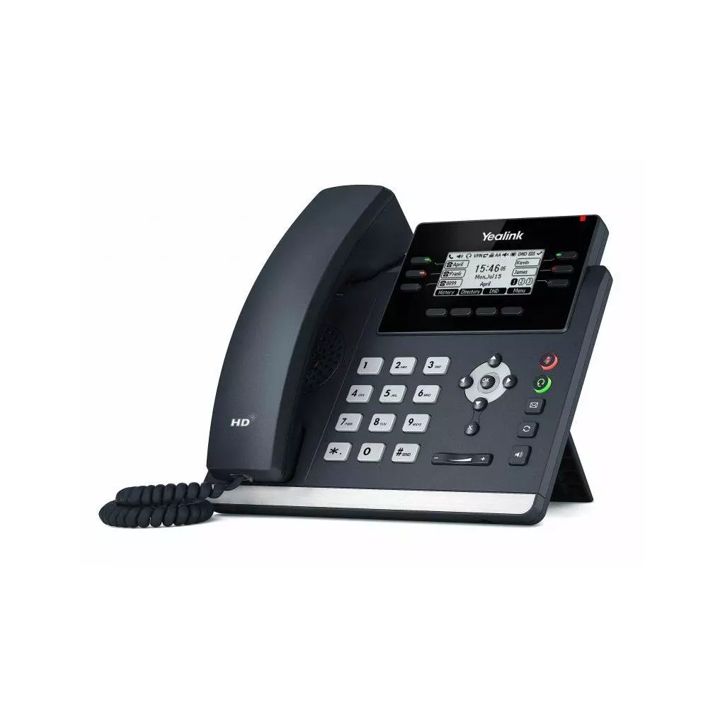 Obrázek produktu SIP-T42U - Yealink IP telefon, 6x SIP účtů, PoE, 2,7