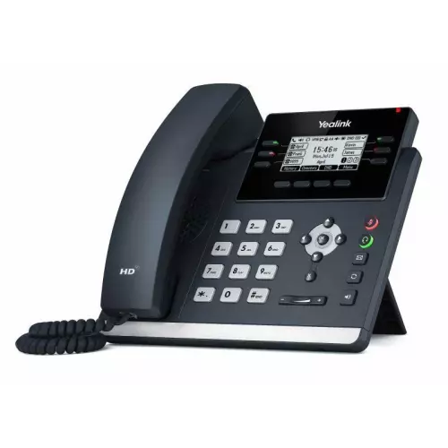 obrázek produktu SIP-T42U - Yealink IP telefon, 6x SIP účtů, PoE, 2,7" 192x64 LCD, 6 prog.tl.