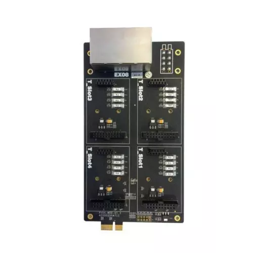 obrázek produktu EX08 - Yeastar EX08 karta, 8 portů, 4 pozice pro S2, O2, SO, BRI, GSM