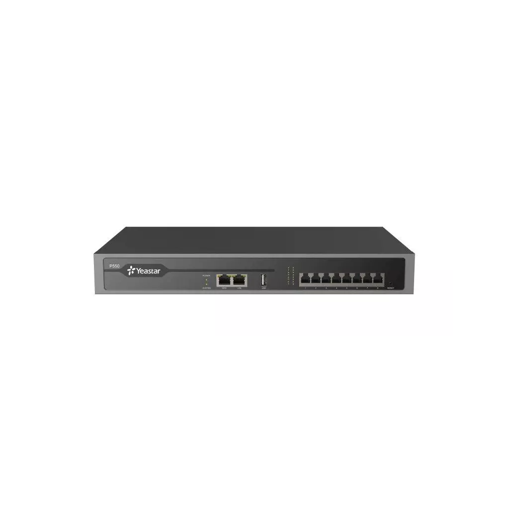 Obrázek produktu P550 - Yeastar IP PBX, až 8 portů, 50 uživatelů, 25 hovorů současně, rack