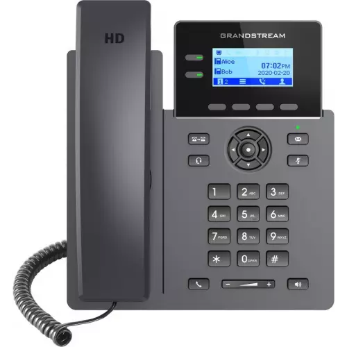 obrázek produktu GRP2602P - Grandstream VoIP telefon, LCD, 4x SIP účty, PoE