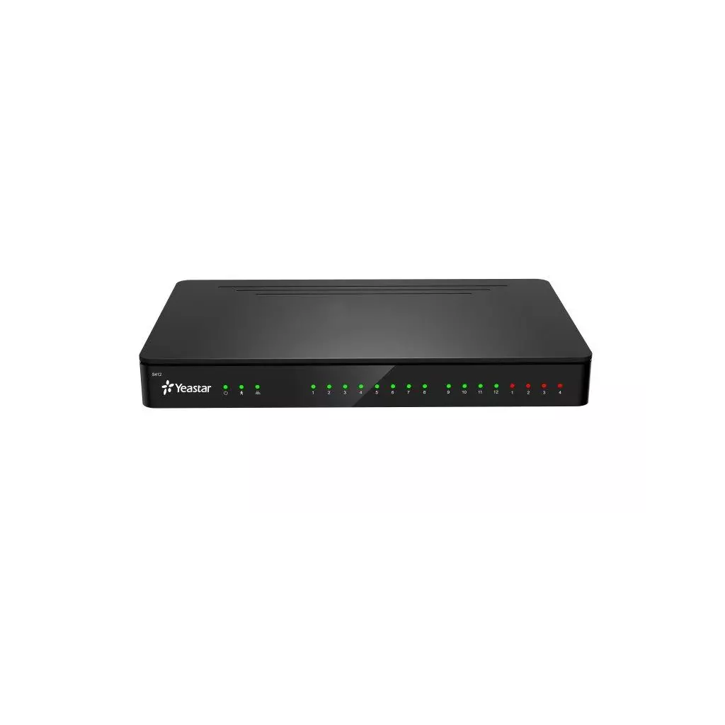 Obrázek produktu S412 - Yeastar IP PBX, až 8 FXS portů, 8 SIP účtů, 4 VoIP trunky