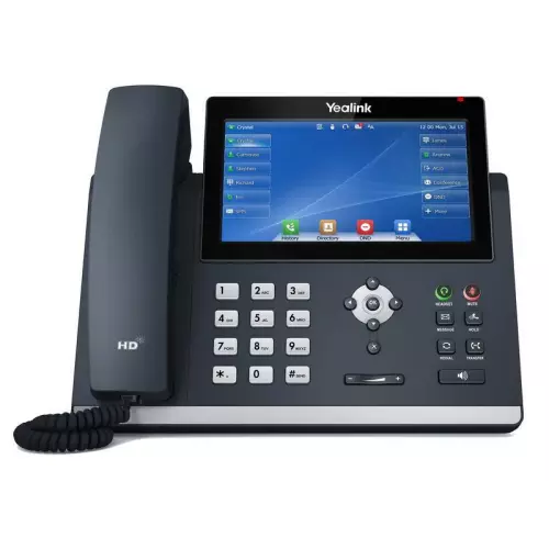 obrázek produktu SIP-T48U - Yealink IP telefon, PoE, 7" bar. LCD, 29 prog.tl., GigE, 2x USB