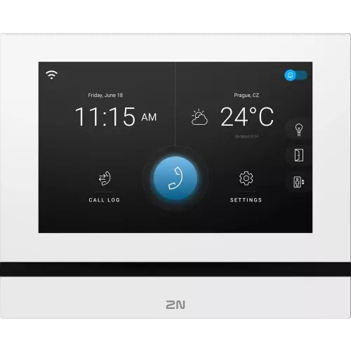 obrázek produktu 91378611WH - Indoor View Wi-Fi bílý - odpovídací video jednotka 7"