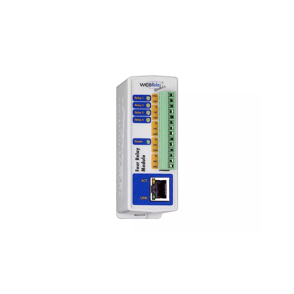 Obrázek produktu 9137411E - IP relé čtyři výstupy – externí, PoE