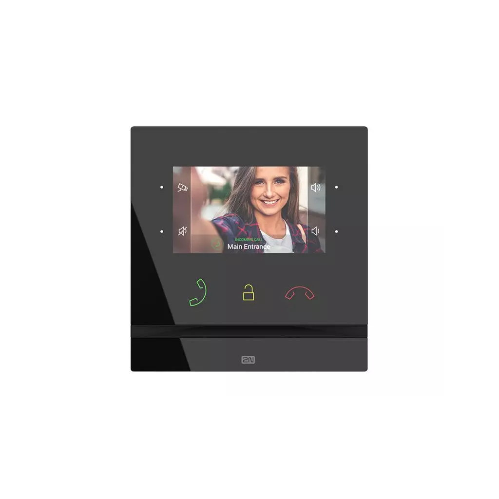 Obrázek produktu 91378501 - Indoor Compact černý - odpovídací video jednotka, LCD 4,3