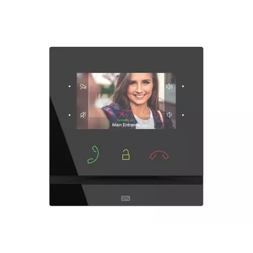 obrázek produktu 91378501 - Indoor Compact černý - odpovídací video jednotka, LCD 4,3"