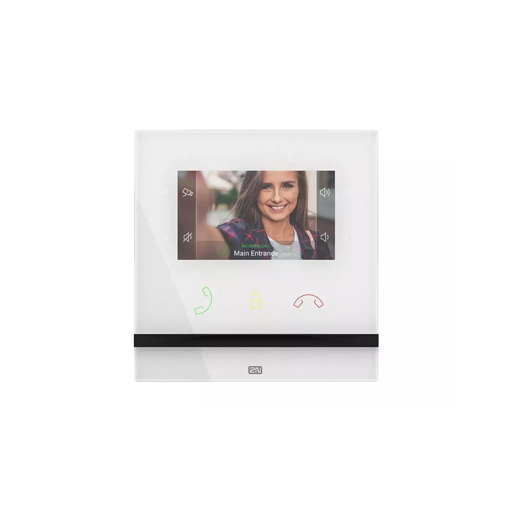 Obrázek produktu 91378501WH - Indoor Compact bílý - odpovídací video jednotka, LCD 4,3