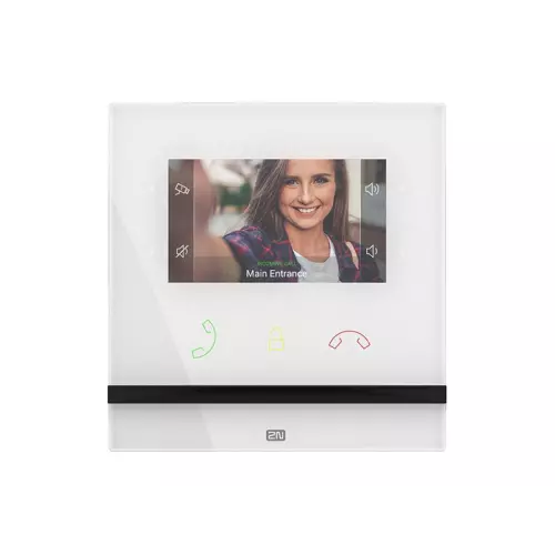 obrázek produktu 91378501WH - Indoor Compact bílý - odpovídací video jednotka, LCD 4,3"