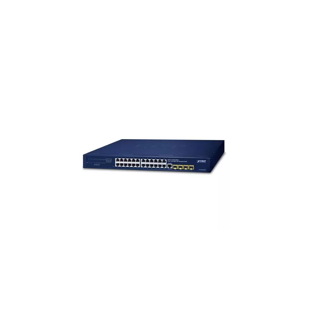Obrázek produktu GS-4210-24T4S - switch L2/L4 24x 10/100/1000BASE-T + 4x 100/1000BASE-X SFP