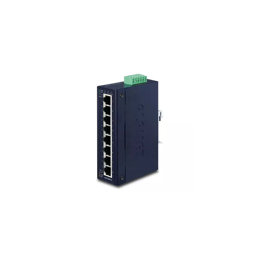 Obrázek produktu IGS-801T - průmyslový switch 8x 10/100/1000T