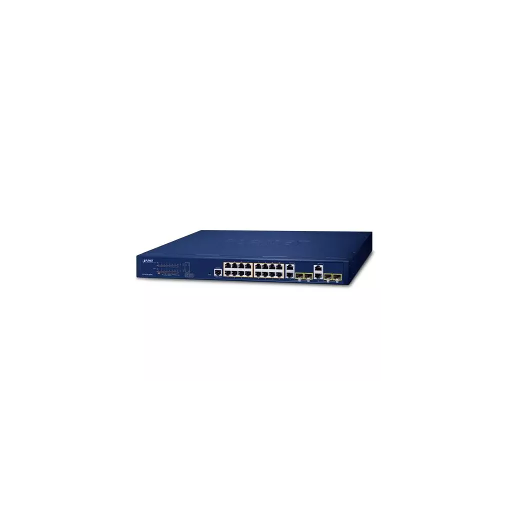 Obrázek produktu GS-4210-16P4C - switch 16x 10/100/1000T PoE + 4x Gigabit TP/SFP Combo