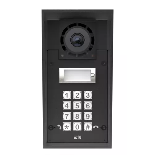 obrázek produktu 9151301CK - 2N IP Force 2.0 - 1 tlačítko, kamera, klávesnice