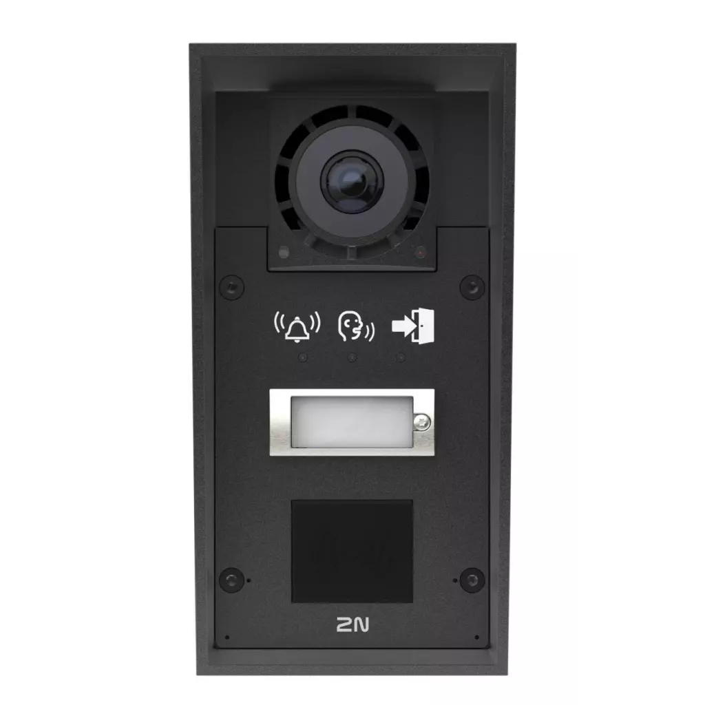 Obrázek produktu 9151301CRP - 2N IP Force 2.0 - 1 tlačítko, kamera, piktogramy, příprava pro čtečku