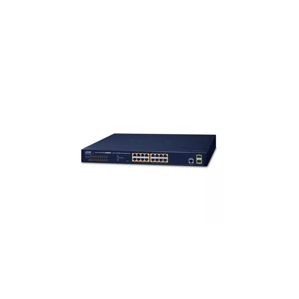 Obrázek produktu GS-4210-16P2S - switch 16x 10/100/1000T PoE + 2x 100/1000X SFP