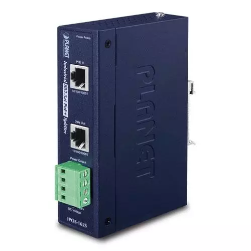 obrázek produktu IPOE-162S - průmyslový PoE splitter, IEEE 802.3at, výstup 12 V/24 V DC