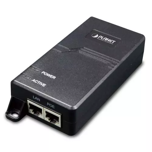 obrázek produktu POE-163 - PoE injektor, IEEE 802.3at, výstup 53 V DC