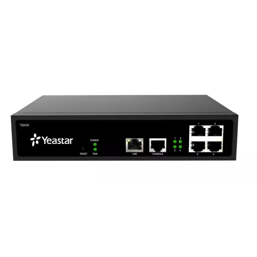 obrázek produktu NEOGATE-TB400 - Yeastar NeoGate TB400, IP BRI (ISDN2) brána, 4xBRI, 1xLAN, rack