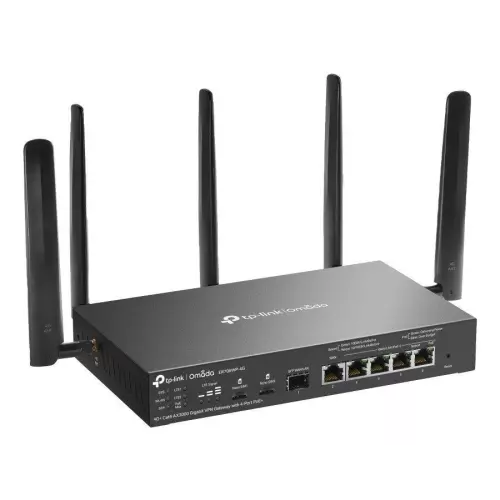 obrázek produktu ER706WP-4G - TP-Link ER706WP-4G AX3000 Gb VPN 4xPoE+ Gateway