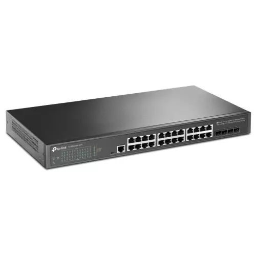obrázek produktu TL-SG3428X-UPS - TP-Link TL-SG3428X-UPS 2xGb 4x10G SFP+ UPS Power s