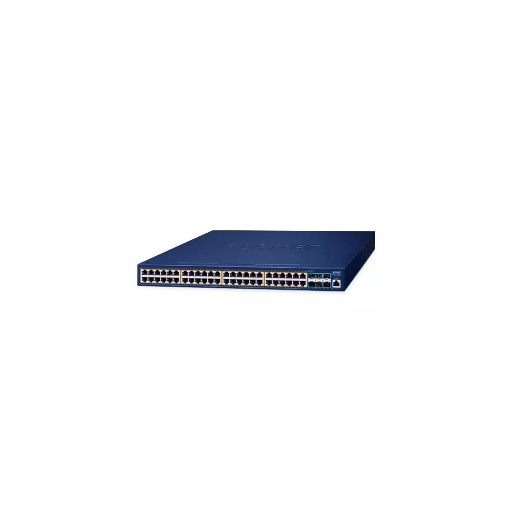 Obrázek produktu GS-6311-48P6X - switch 48x 10/100/1000T PoE + 6x 10G BASE-SR/LR SFP+