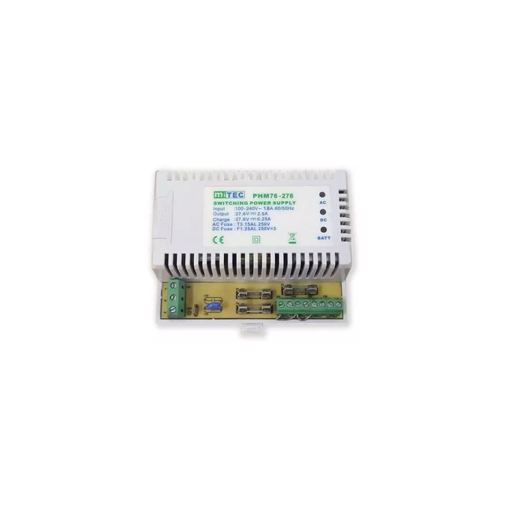 Obrázek produktu PS-DIN-27V2,5A7Ah - pomocný zdroj