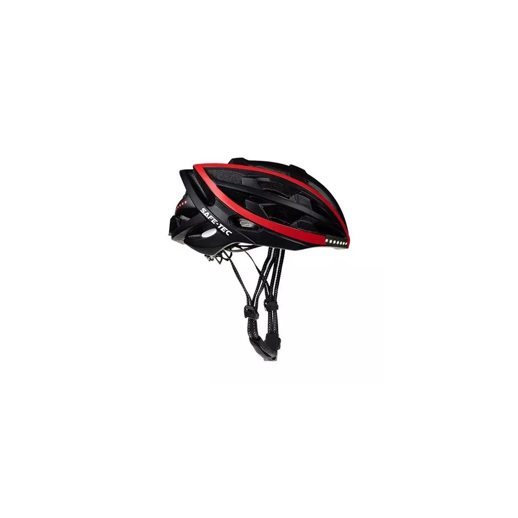 Obrázek produktu Safe-Tec TYR Black Red L (58cm - 61cm)